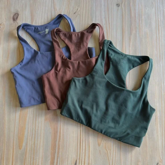 Girlfriend Collective Paloma Bra Top Medium - Picture 9 of 9